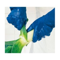 LUVA LATEX EXT. FINA AZUL VERSATOUCH 87-195*